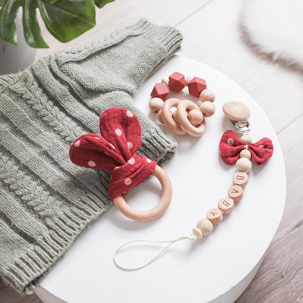 Baby Products Pictures - Anillo de madera con sonajero para