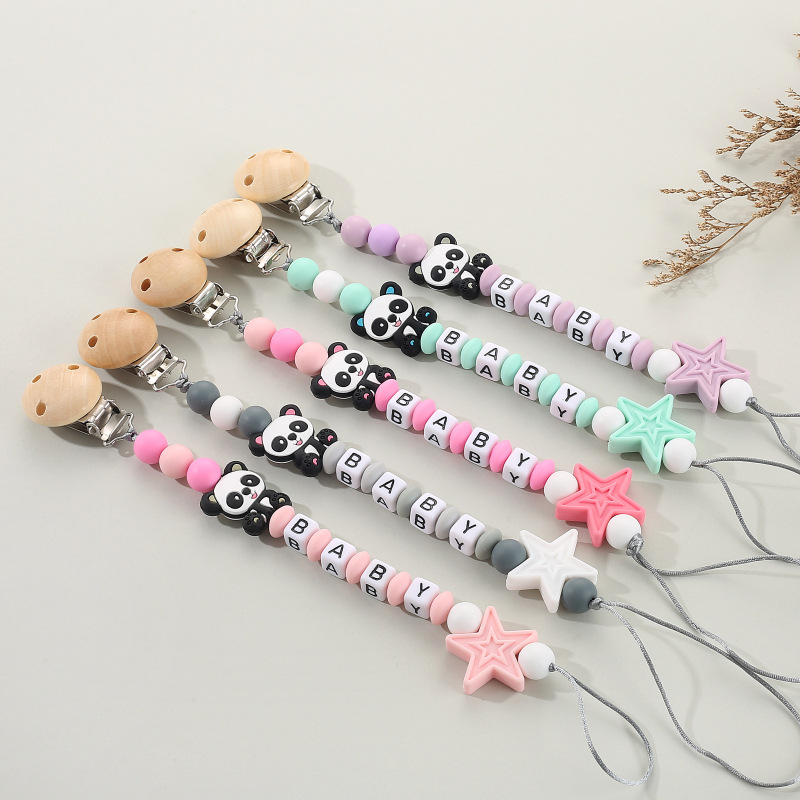 Chupeteros de Silicona con Nom - Baby Pacifier Clip reseña y precio