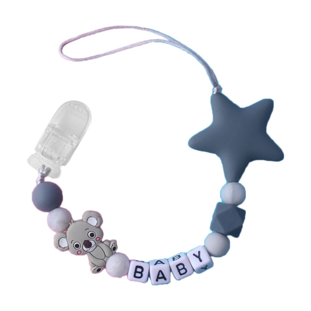 Cadena para Chupón de Bebé con - Baby Pacifier Clip reseña y precio