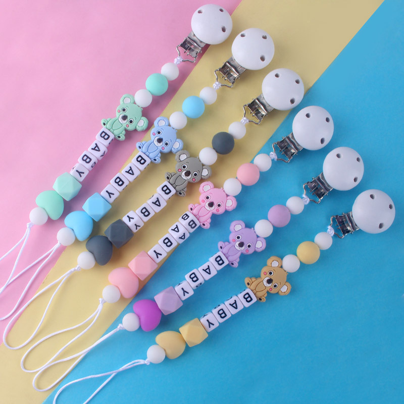 INS-chupete con nombre persona - Baby Pacifier Clip reseña y precio