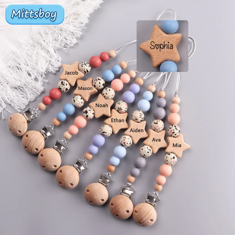 Nuevo nombre personalizado, ca - Baby Pacifier Clip reseña y precio
