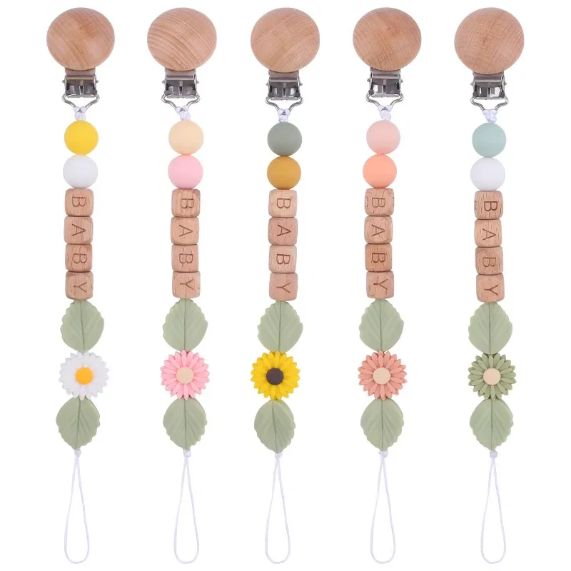 Clips para chupete con nombre  - Baby Pacifier Clip reseña y precio