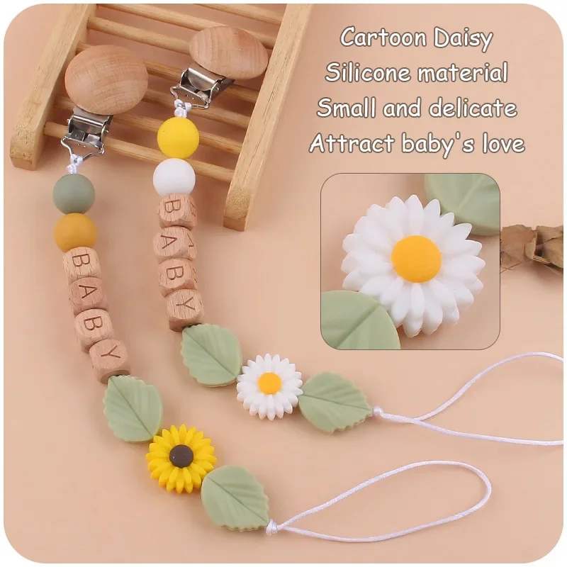 Clips para chupete con nombre  - Baby Pacifier Clip reseña y precio