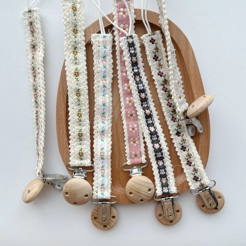 Cadena de Encaje para Chupete, - Baby Products For 1 Year Old reseña y precio
