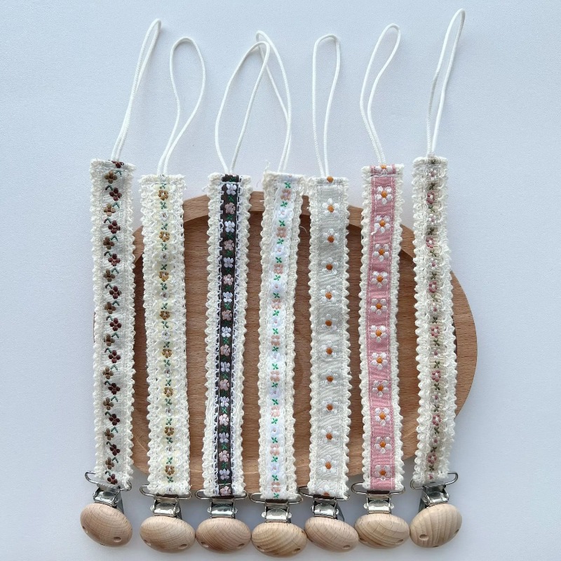 Cadena de Encaje para Chupete, - Baby Products For 1 Year Old reseña y precio